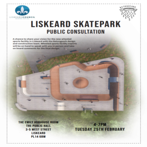 Skatepark Consultation Poster